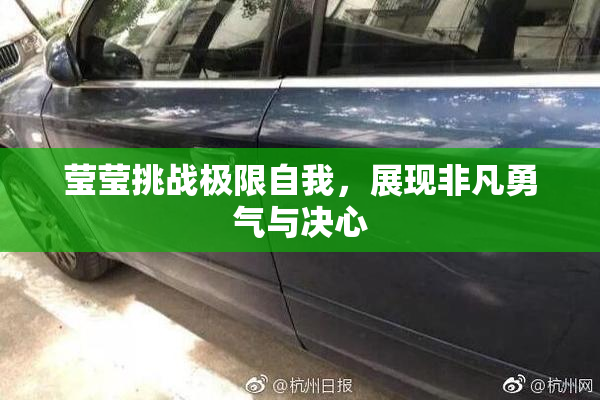 莹莹挑战极限自我，展现非凡勇气与决心