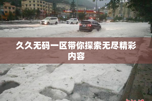 久久无码一区带你探索无尽精彩内容