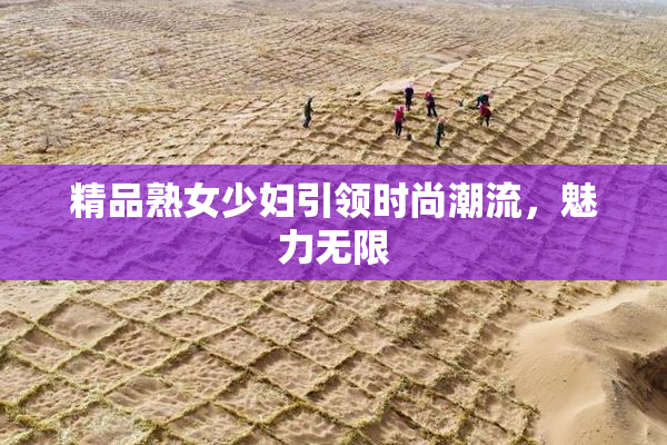 精品熟女少妇引领时尚潮流，魅力无限