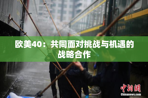 欧美40：共同面对挑战与机遇的战略合作