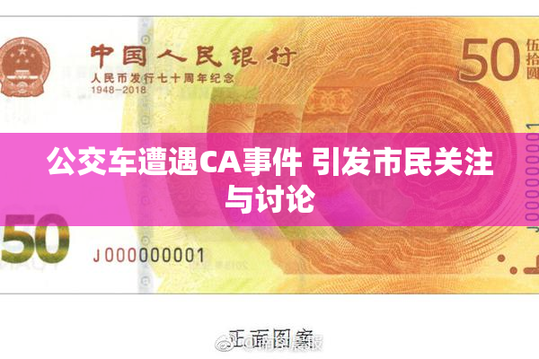 公交车遭遇CA事件 引发市民关注与讨论