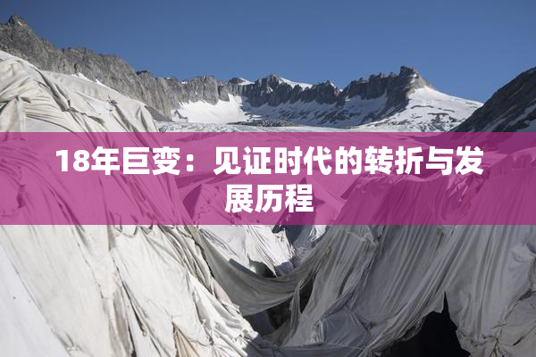 18年巨变：见证时代的转折与发展历程