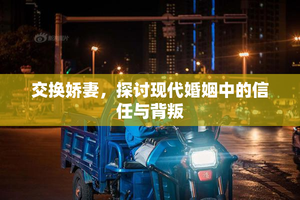 交换娇妻，探讨现代婚姻中的信任与背叛