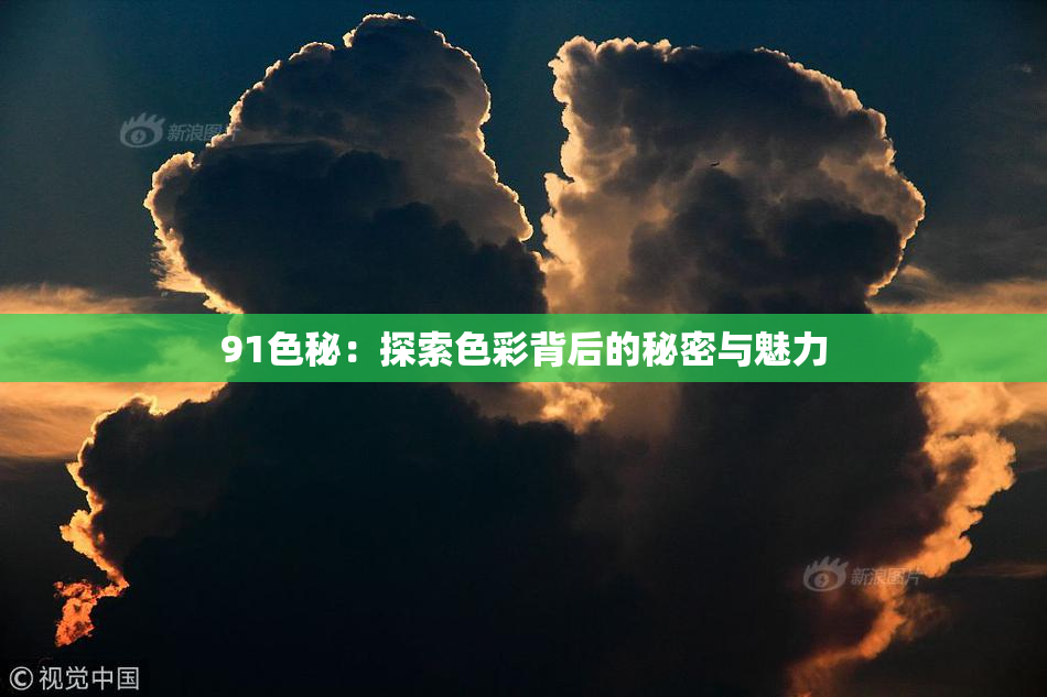 91色秘：探索色彩背后的秘密与魅力