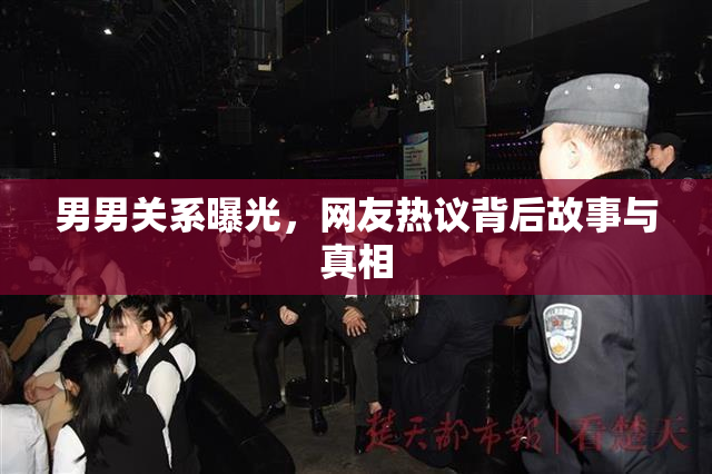 男男关系曝光，网友热议背后故事与真相