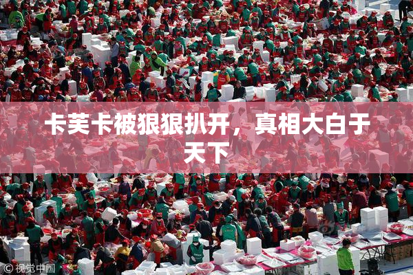 卡芙卡被狠狠扒开，真相大白于天下