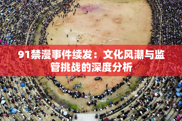 91禁漫事件续发：文化风潮与监管挑战的深度分析