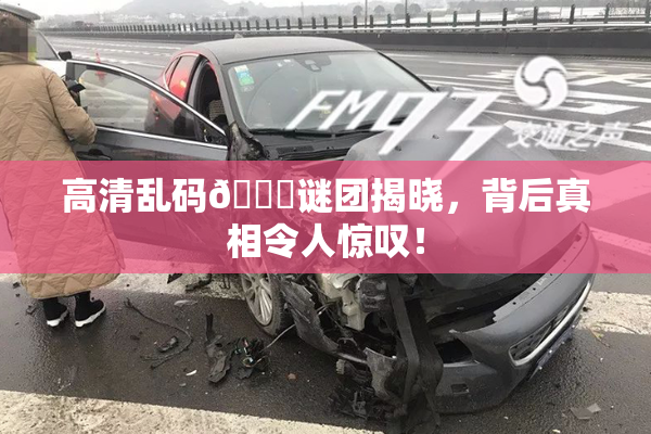 高清乱码🔞谜团揭晓，背后真相令人惊叹！