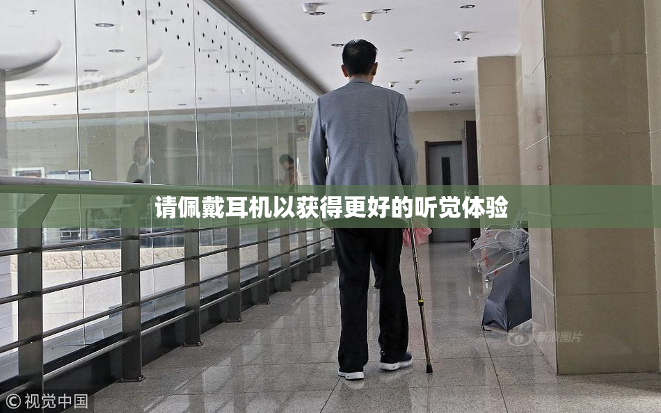 请佩戴耳机以获得更好的听觉体验