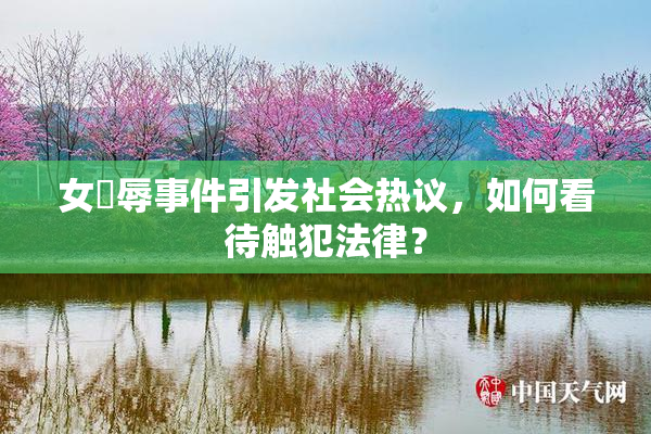 女婬辱事件引发社会热议，如何看待触犯法律？