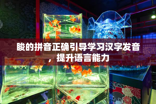睃的拼音正确引导学习汉字发音，提升语言能力