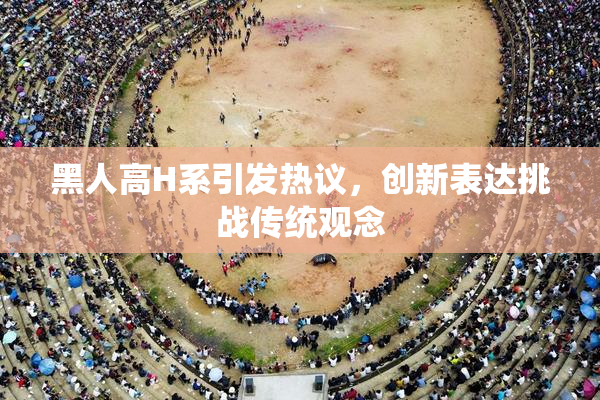 黑人高H系引发热议，创新表达挑战传统观念