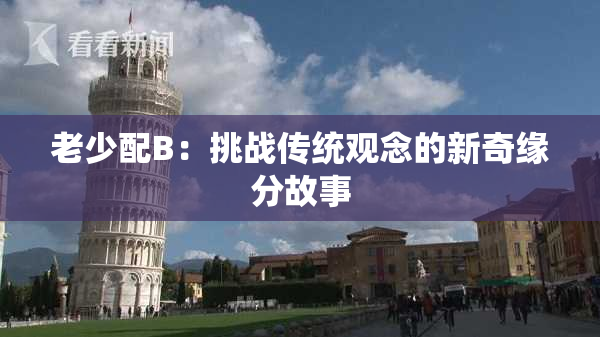 老少配B：挑战传统观念的新奇缘分故事