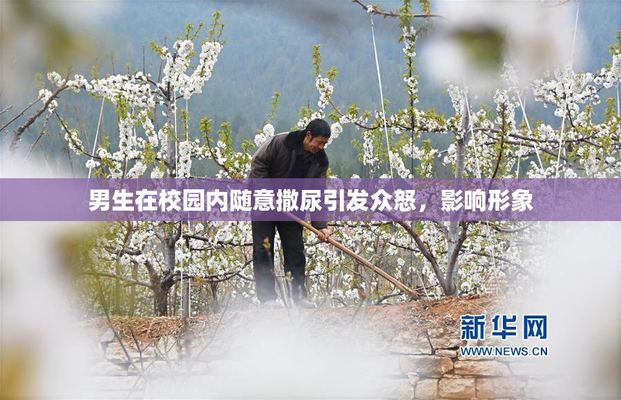 男生在校园内随意撒尿引发众怒，影响形象