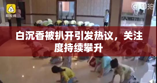 白沉香被扒开引发热议，关注度持续攀升