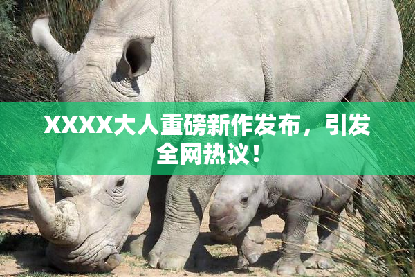XXXX大人重磅新作发布，引发全网热议！