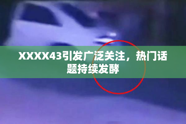 XXXX43引发广泛关注，热门话题持续发酵