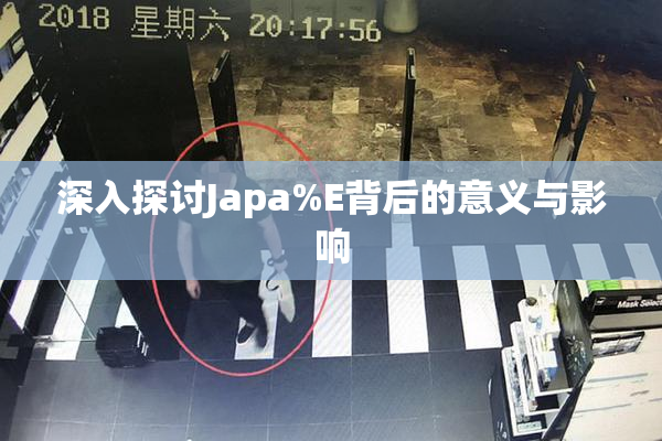 深入探讨Japa%E背后的意义与影响