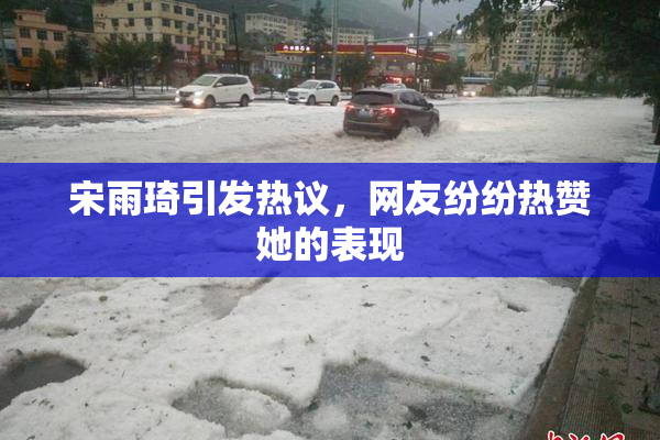 宋雨琦引发热议，网友纷纷热赞她的表现