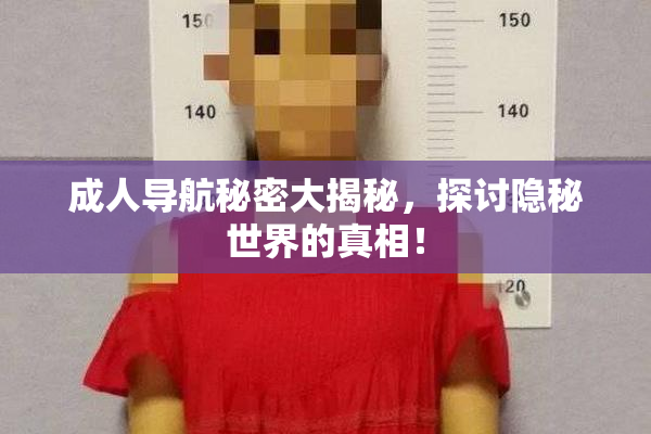成人导航秘密大揭秘，探讨隐秘世界的真相！