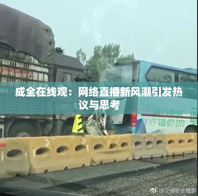 成全在线观：网络直播新风潮引发热议与思考