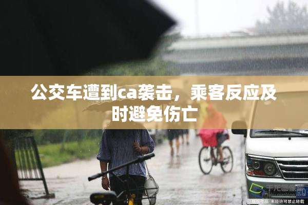 公交车遭到ca袭击，乘客反应及时避免伤亡