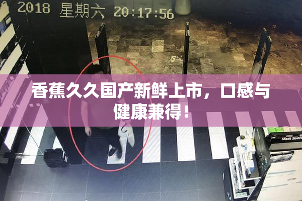 香蕉久久国产新鲜上市，口感与健康兼得！