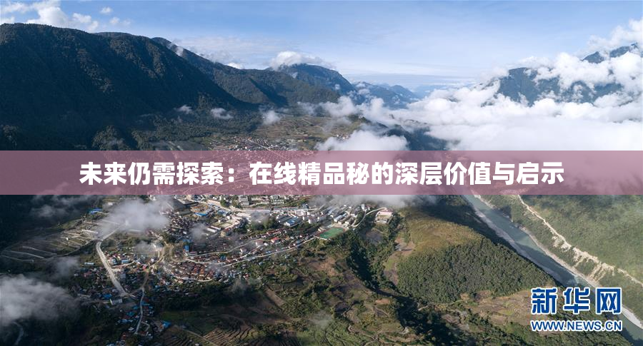 未来仍需探索：在线精品秘的深层价值与启示