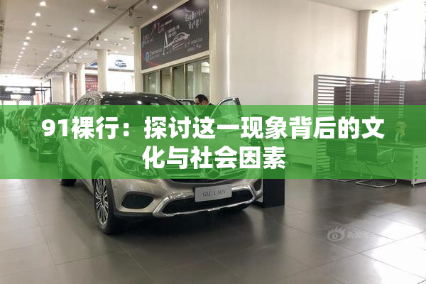 91裸行：探讨这一现象背后的文化与社会因素