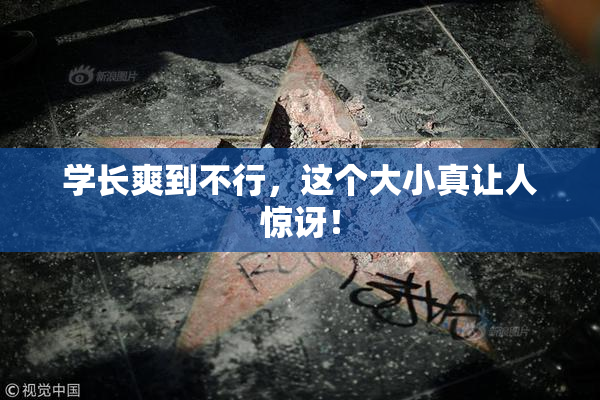 学长爽到不行，这个大小真让人惊讶！