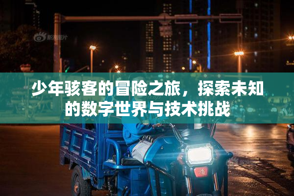 少年骇客的冒险之旅，探索未知的数字世界与技术挑战