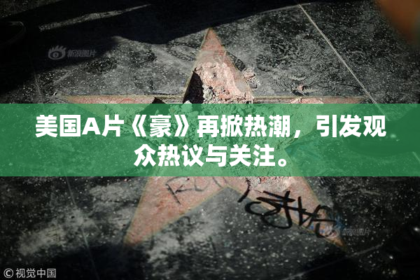 美国A片《豪》再掀热潮，引发观众热议与关注。