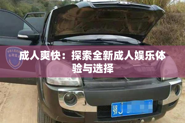 成人爽快：探索全新成人娱乐体验与选择