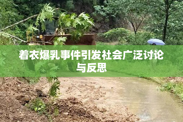 着衣爆乳事件引发社会广泛讨论与反思
