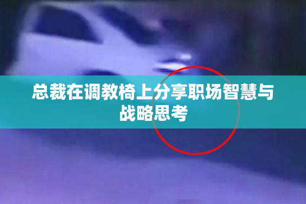 总裁在调教椅上分享职场智慧与战略思考