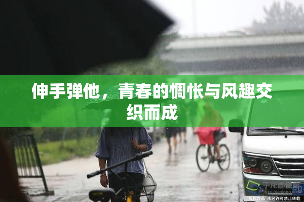 伸手弹他，青春的惆怅与风趣交织而成