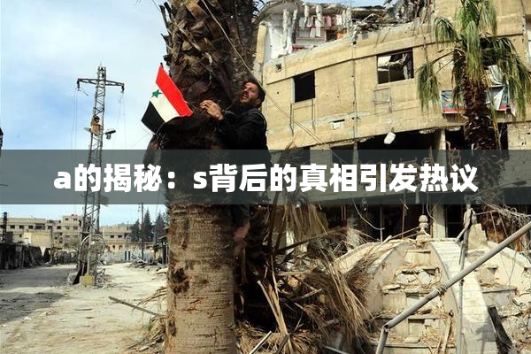 a的揭秘：s背后的真相引发热议