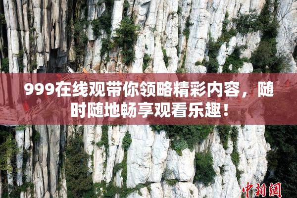 999在线观带你领略精彩内容，随时随地畅享观看乐趣！