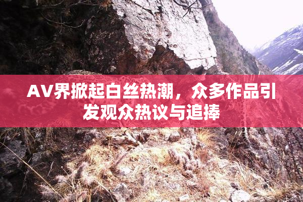 AV界掀起白丝热潮，众多作品引发观众热议与追捧