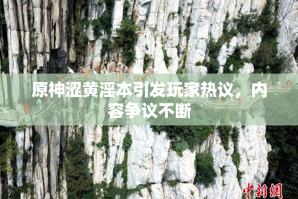 原神涩黄淫本引发玩家热议，内容争议不断