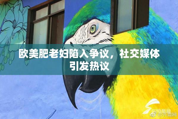 欧美肥老妇陷入争议，社交媒体引发热议
