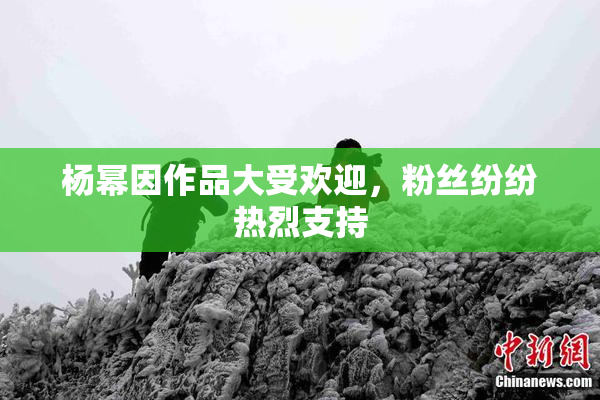 杨幂因作品大受欢迎，粉丝纷纷热烈支持