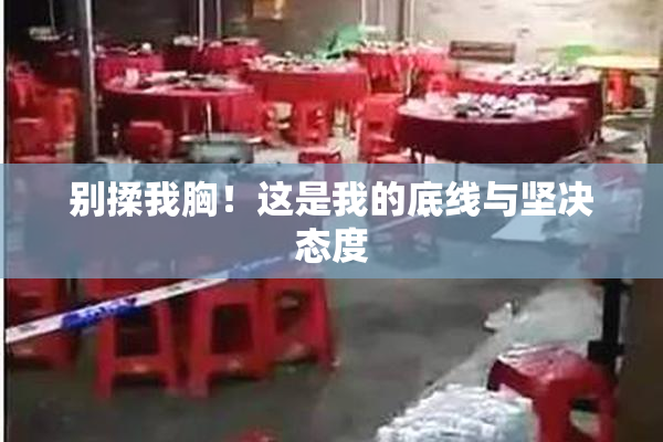 别揉我胸！这是我的底线与坚决态度