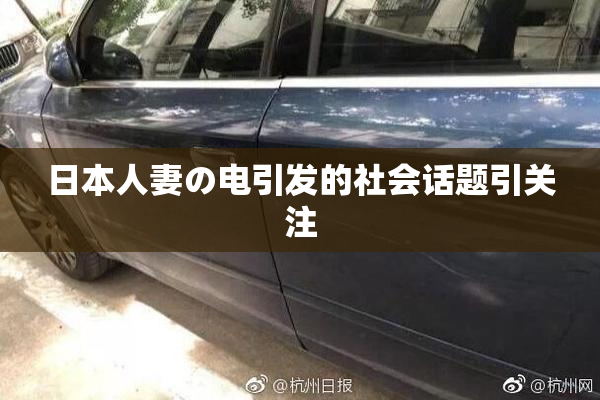 日本人妻の电引发的社会话题引关注