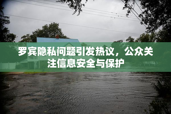 罗宾隐私问题引发热议，公众关注信息安全与保护