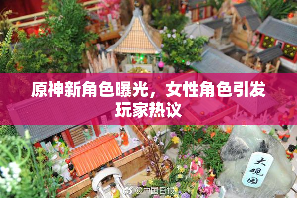 原神新角色曝光，女性角色引发玩家热议