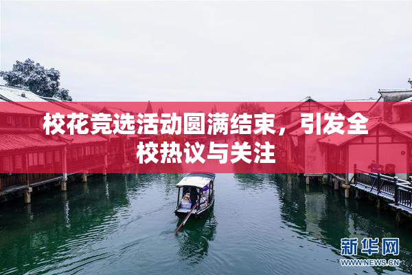 校花竞选活动圆满结束，引发全校热议与关注