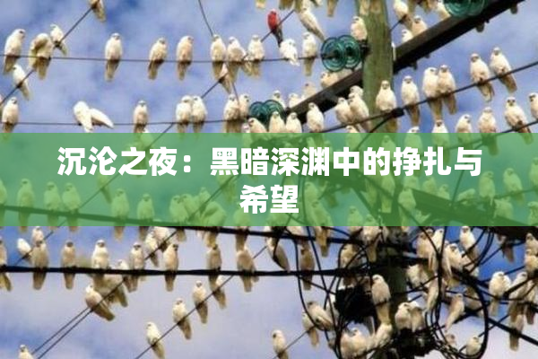 沉沦之夜：黑暗深渊中的挣扎与希望