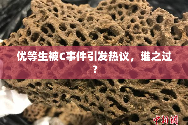 优等生被C事件引发热议，谁之过？