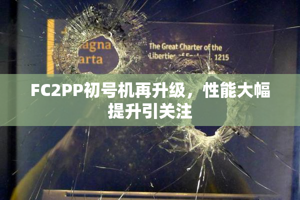 FC2PP初号机再升级，性能大幅提升引关注